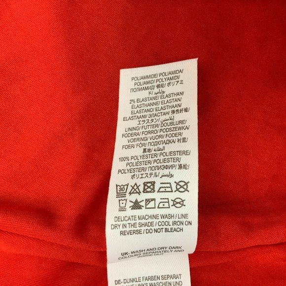 NWT Boden Maria Red Ponte  Knit Dress Career Size 10 - Picture 14 of 16